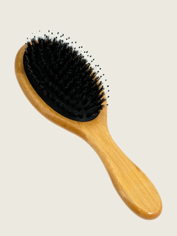 Wooden hair brush, soft bristle air cushion head massage comb - Image 3