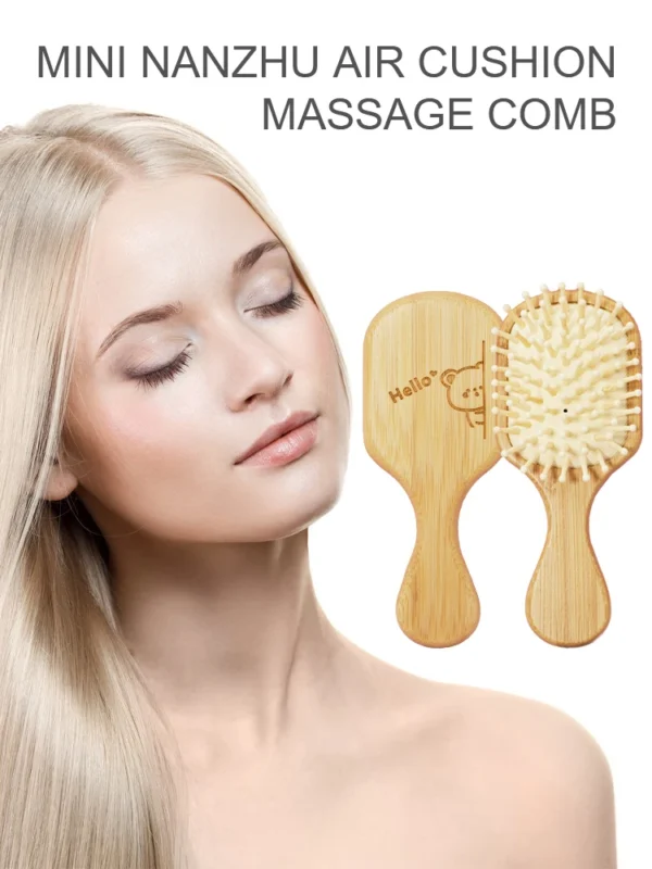 Wooden Hair Brush: Professional Air Cushion Comb for Scalp and Hair Care - Image 6