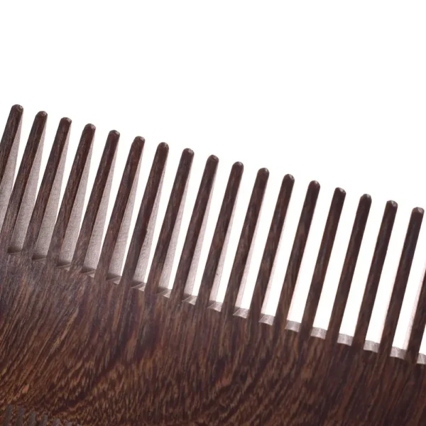 Wooden Hair Brush: Handmade Sandalwood Comb for Beard and Hair Styling - Image 4