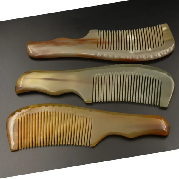 Wooden hair brush for girls, anti-static, Gua Sha massage, natural care - Image 2