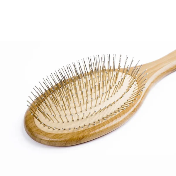 Wooden Hair Brush: Bamboo Scalp Massage Comb with Airbag Cushion - Image 6