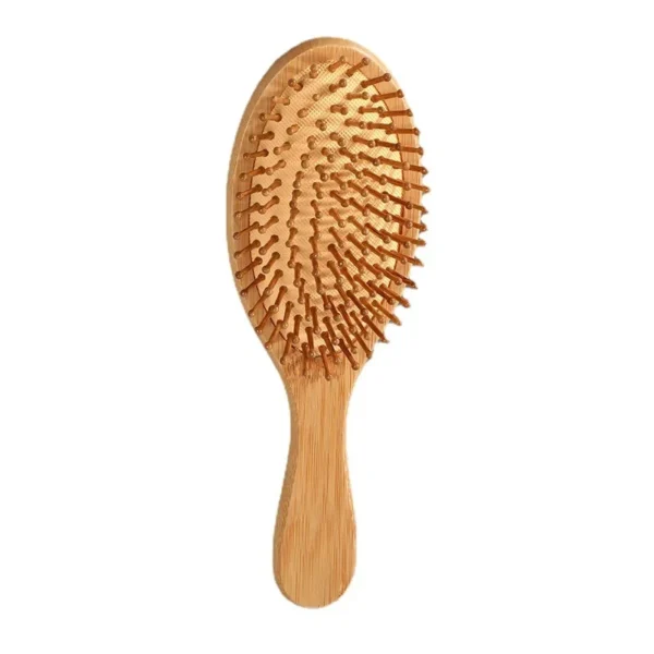 Wooden Hair Brush - Bamboo Comb For Scalp Care & Healthy Hair - Image 6