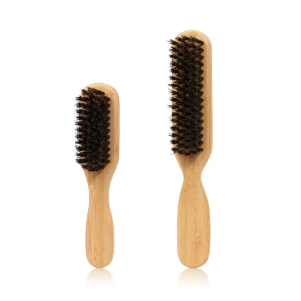 Wooden Hair Brush: Boar Bristle Comb for Beard and Styling - Image 5