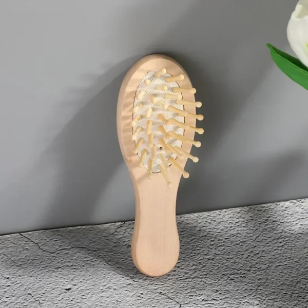 Wooden Hair Brush: Professional Bamboo Comb for Scalp and Hair Care - Image 4