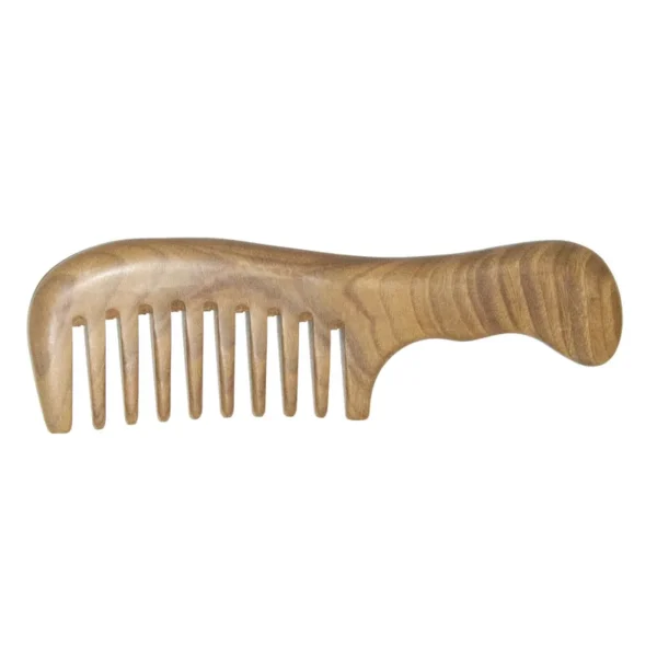 Wooden Hair Brush: Sandalwood Comb for Women, Anti-Static Detangler - Image 6