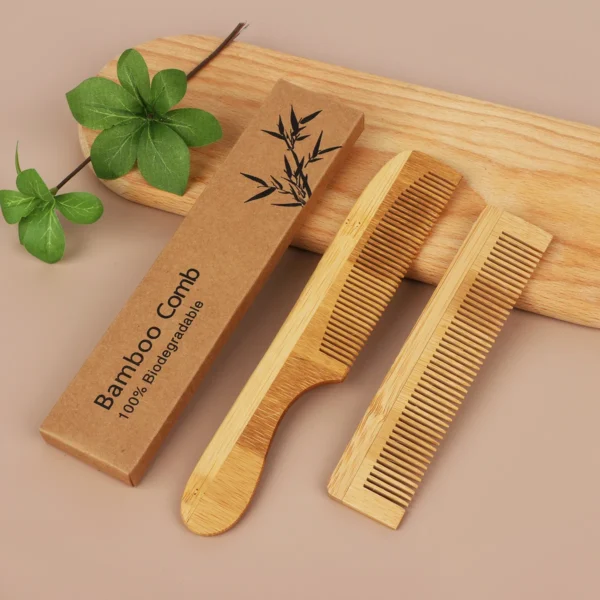 Wooden Hair Brush Bamboo Vent Massage Beauty SPA Hair Care