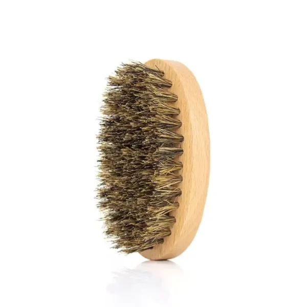 Wooden Hair Brush: Natural Boar Bristle Beard and Mustache Comb - Image 3