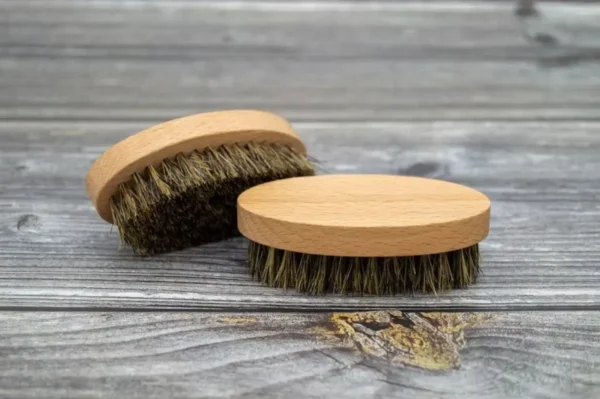 Wooden Hair Brush: Natural Boar Bristle Beard and Mustache Comb - Image 9