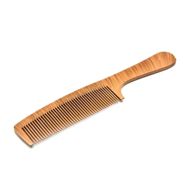 Wooden Hair Brush Anti-Tangling Scalp Massage Bamboo Wood Comb - Image 4