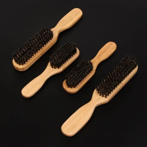 Wooden Hair Brush: Boar Bristle Comb for Beard and Styling - Image 6