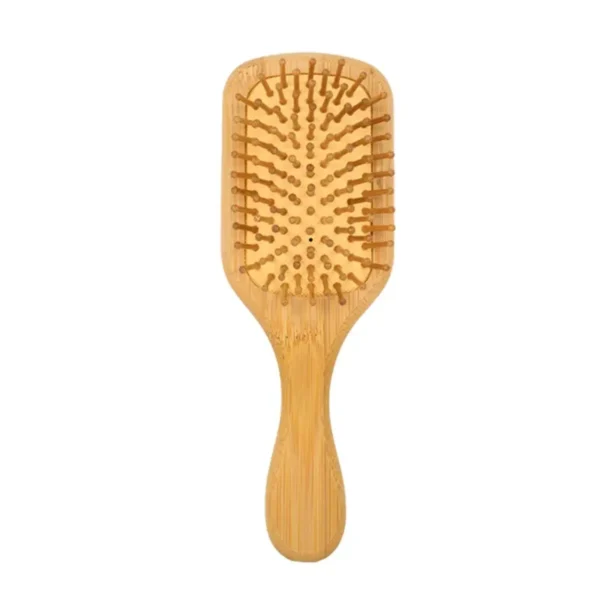 Wooden Hair Brush: Natural Comb with Scalp Massage for Volume - Image 3