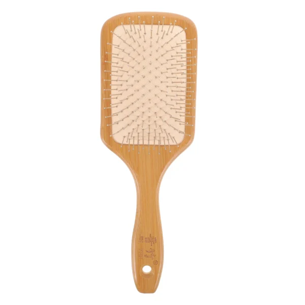 Wooden Hair Brush: Detangler Paddle Comb with Scalp Massage - Image 6