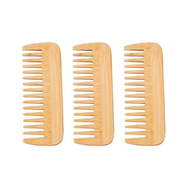 Wooden hair brush for detangling, anti-static, curly hair, men, women