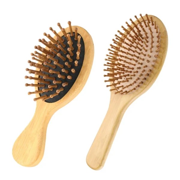 Wooden hair brush for scalp massage, growth, and beard care - Image 6