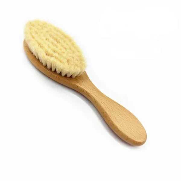 Wooden Hair Brush Set for Beard, Mustache, and Facial Hair - Image 2